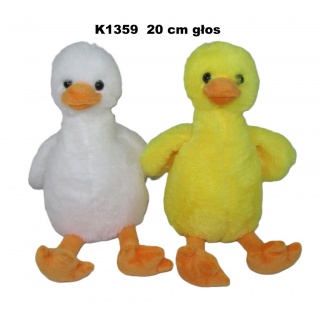 KACZKA GŁOS 20CM K1359, Maskotki, Zabawki