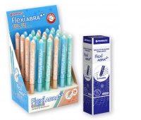 PENM.ZESTAW PROM.FLEXI ABRA COL.PAST.24szt.+20WKŁ., Długopisy, Art. do pisania i korygowania