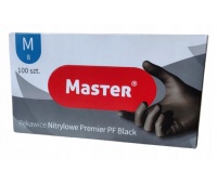 RĘKAWICE NITRYL.DIAGNOST.BEZPUD. "M" /100/ CZARNE