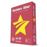 Copier paper GOLDEN STAR Premium, A4, 80gsm, 500 sheets, class C, Copier paper, Paper and labels