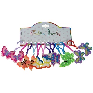 BRELOK*50 PRZYWIESZKA MOTYL, Breloki, Zabawki