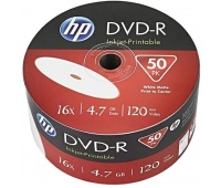 PŁYTA HP DVD-R PRINTABLE 69302 /50/, Nośniki danych, Akcesoria komputerowe