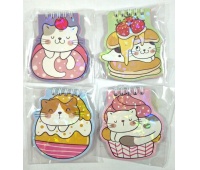 NOTES SZTANCOWANY A-664 kot, Notesy szkolne, Zeszyty i bloki