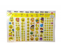 NAKLEJKA LXA 27,5x10 UŚMIECH