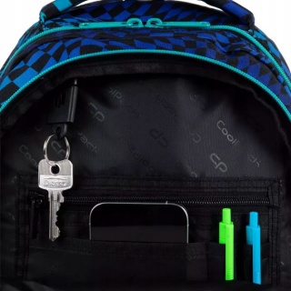 CP PLECAK SZKOLNY JERRY GAMER CHESS, Plecaki, Tekstylia