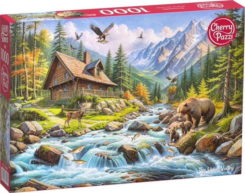 PUZZLE 1000 CHERRYPAZZI THE LIVING VALLEY 31513, 1000 element&oacute;w, Puzzle