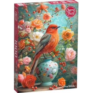PUZZLE 1000 CHERRYPAZZI FLORAL MELODY 31537, 1000 element&oacute;w, Puzzle