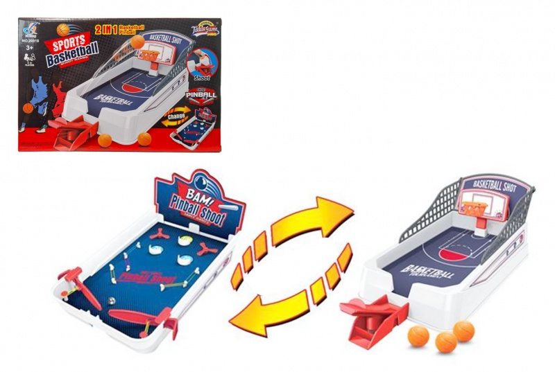 GRA ZRĘCZNOŚCIOWA STOŁOWA 2W1 4976, Zabawki