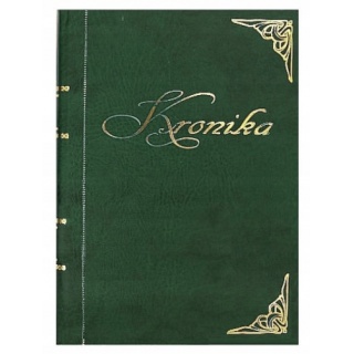 KRONIKA A4 SZYTA PIONOWA ZIELONA, Albumy fotograficzne, Prezentacja
