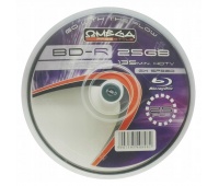 PŁYTA OMEGA BD-R BLU-RAY 25GB /25/ 40898, Nośniki danych, Akcesoria komputerowe