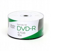 PŁYTY OMEGA DVD-R 4,7GB 16X SZPINDEL 50szt.