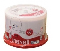 PŁYTA DVD-R MAXELL PRINTABLE /50 275701, Nośniki danych, Akcesoria komputerowe