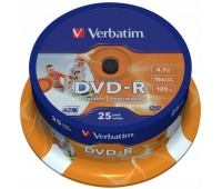 PŁYTA DVD-R PRINTABLE VERBATIM /25/ 43538