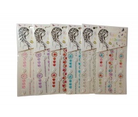 OZDOBA SAMOPRZYLEPNA XF-12 22x10 KSIĘŻYC+SERCE, Naklejki, Art. kreatywne