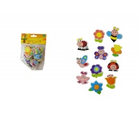 ART. KREATYWNY SAMOPRZYLEPNY OWADY/KWIATY