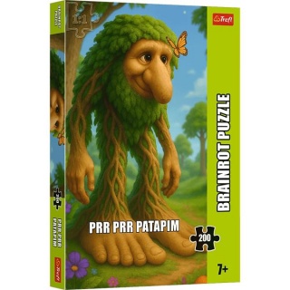 PUZZLE"200 - BrainRots Prr Prr Patapim" / Tref..., 200 element&oacute;w, Puzzle