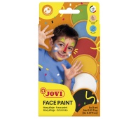 Farby do malowania twarzy JOVI, 6x8ml, mix kolor&oacute;w, Produkty kreatywne, Artykuły szkolne