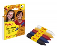 Face painting crayons JOVI, 5 pcs., mix of colours
