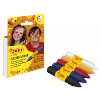 Face painting crayons JOVI, 5 pcs., mix of colours