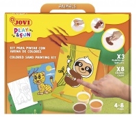 Sand painting set JOVI Play&Fun, animals