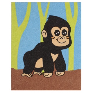 Zestaw do malowania piaskiem JOVI Play&Fun, zwierzęta, Produkty kreatywne, Artykuły szkolne