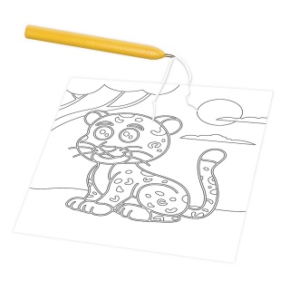 Zestaw do malowania piaskiem JOVI Play&Fun, zwierzęta, Produkty kreatywne, Artykuły szkolne