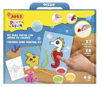 Sand painting set JOVI Play&Fun, ocean