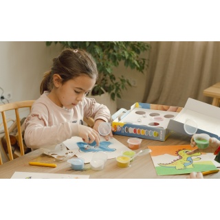 Zestaw do malowania piaskiem JOVI Play&Fun, ocean, Produkty kreatywne, Artykuły szkolne