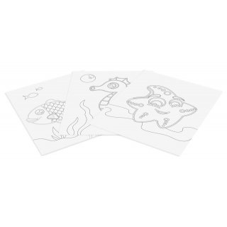 Zestaw do malowania piaskiem JOVI Play&Fun, ocean, Produkty kreatywne, Artykuły szkolne