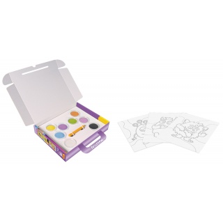 Zestaw do malowania piaskiem JOVI Play&Fun, potwory, Produkty kreatywne, Artykuły szkolne