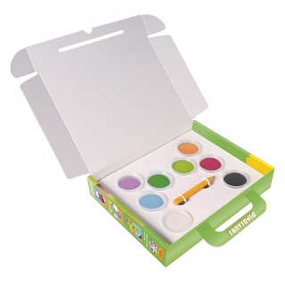 Zestaw do malowania piaskiem JOVI Play&Fun, dinozaury, Produkty kreatywne, Artykuły szkolne