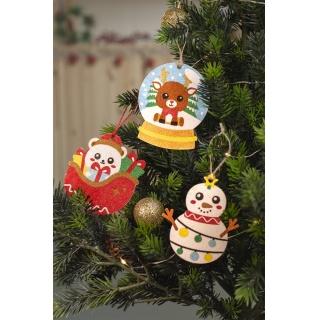 Zestaw do malowania piaskiem JOVI Play&Fun, Boże Narodzenie, Produkty kreatywne, Artykuły szkolne