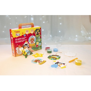 Zestaw do malowania piaskiem JOVI Play&Fun, Boże Narodzenie, Produkty kreatywne, Artykuły szkolne