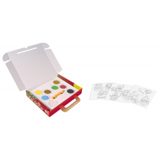 Zestaw do malowania piaskiem JOVI Play&Fun, Boże Narodzenie, Produkty kreatywne, Artykuły szkolne