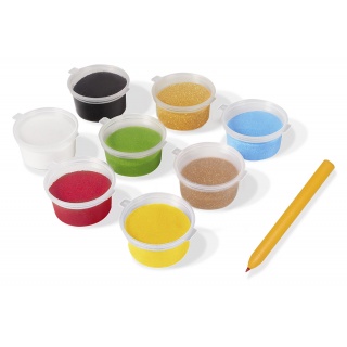 Zestaw do malowania piaskiem JOVI Play&Fun, Boże Narodzenie, Produkty kreatywne, Artykuły szkolne