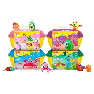 Zestaw plasteliny JOVI Play&Fun, zwierzęta wodne, Produkty kreatywne, Artykuły szkolne