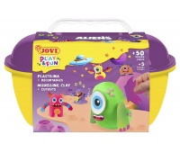 Zestaw plasteliny JOVI Play&Fun, kosmici, Produkty kreatywne, Artykuły szkolne