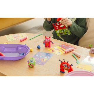 Zestaw plasteliny JOVI Play&Fun, kosmici, Produkty kreatywne, Artykuły szkolne