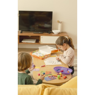 Zestaw plasteliny JOVI Play&Fun, kosmici, Produkty kreatywne, Artykuły szkolne