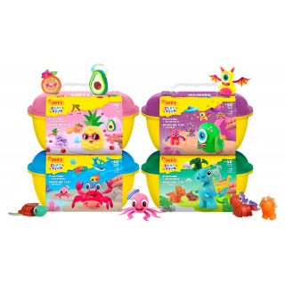 Zestaw plasteliny JOVI Play&Fun, kosmici, Produkty kreatywne, Artykuły szkolne