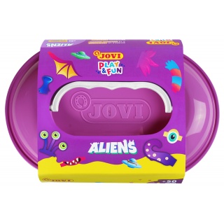 Zestaw plasteliny JOVI Play&Fun, kosmici, Produkty kreatywne, Artykuły szkolne