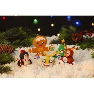 Zestaw plasteliny JOVI Play&Fun, Boże Narodzenie, Produkty kreatywne, Artykuły szkolne