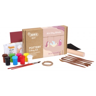 Zestaw do tworzenia ceramiki JOVI DIY, bez wypalania, ptaki, Produkty kreatywne, Artykuły szkolne