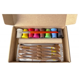 Zestaw do tworzenia ceramiki JOVI DIY, bez wypalania, ptaki, Produkty kreatywne, Artykuły szkolne