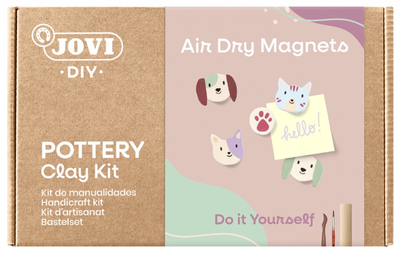 Zestaw do tworzenia ceramiki JOVI DIY, bez wypalania, magnesy, Produkty kreatywne, Artykuły szkolne