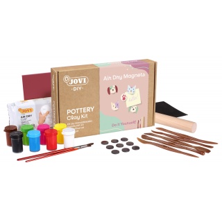 Zestaw do tworzenia ceramiki JOVI DIY, bez wypalania, magnesy, Produkty kreatywne, Artykuły szkolne