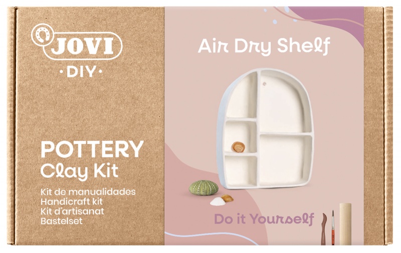 Zestaw do tworzenia ceramiki JOVI DIY, bez wypalania, p&oacute;łka, Produkty kreatywne, Artykuły szkolne
