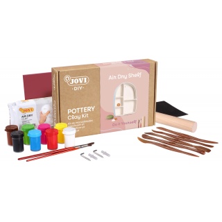 Zestaw do tworzenia ceramiki JOVI DIY, bez wypalania, p&oacute;łka, Produkty kreatywne, Artykuły szkolne