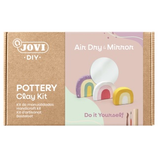 Zestaw do tworzenia ceramiki JOVI DIY, bez wypalania, lustro, Produkty kreatywne, Artykuły szkolne