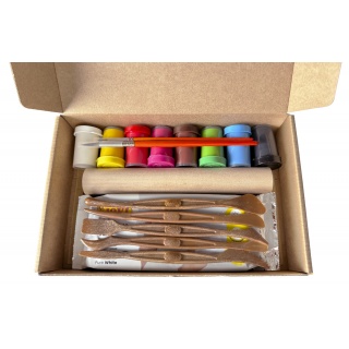 Zestaw do tworzenia ceramiki JOVI DIY, bez wypalania, lustro, Produkty kreatywne, Artykuły szkolne